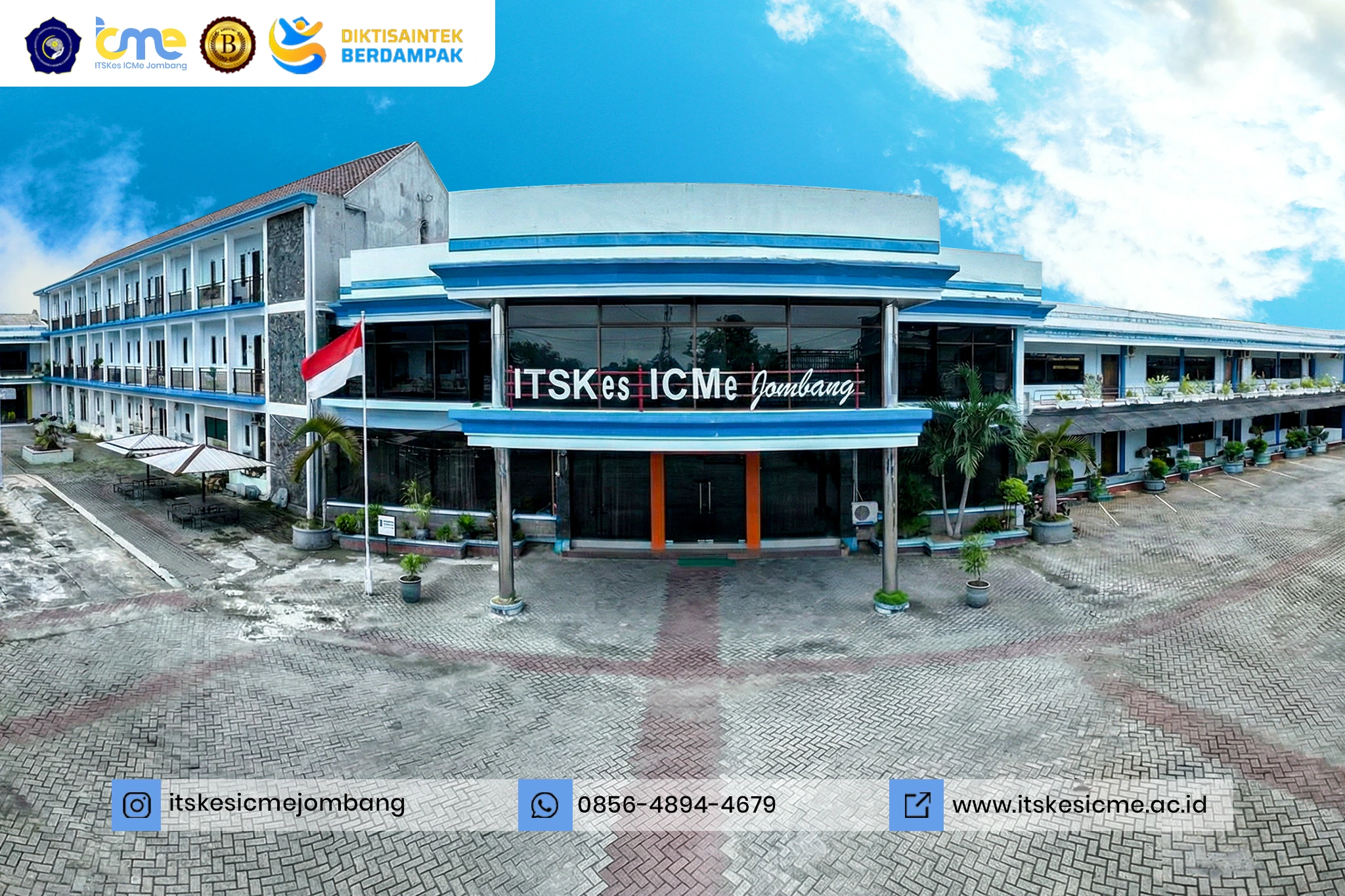 ITSKes ICMe: Institut Sains Terbaik Jombang. Raih karir masa depan dengan fasilitas modern, akreditasi B, dan program beasiswa KIP Kuliah.