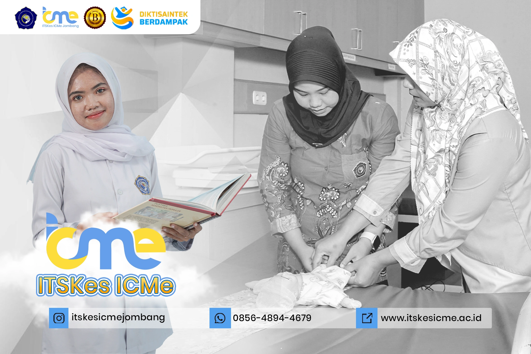 Kuliah kesehatan Terpercaya di Jawa Timur – ITSKes ICMe Program keperawatan, kebidanan, dan TLM. Biaya terjangkau, dan peluang kerja luas.