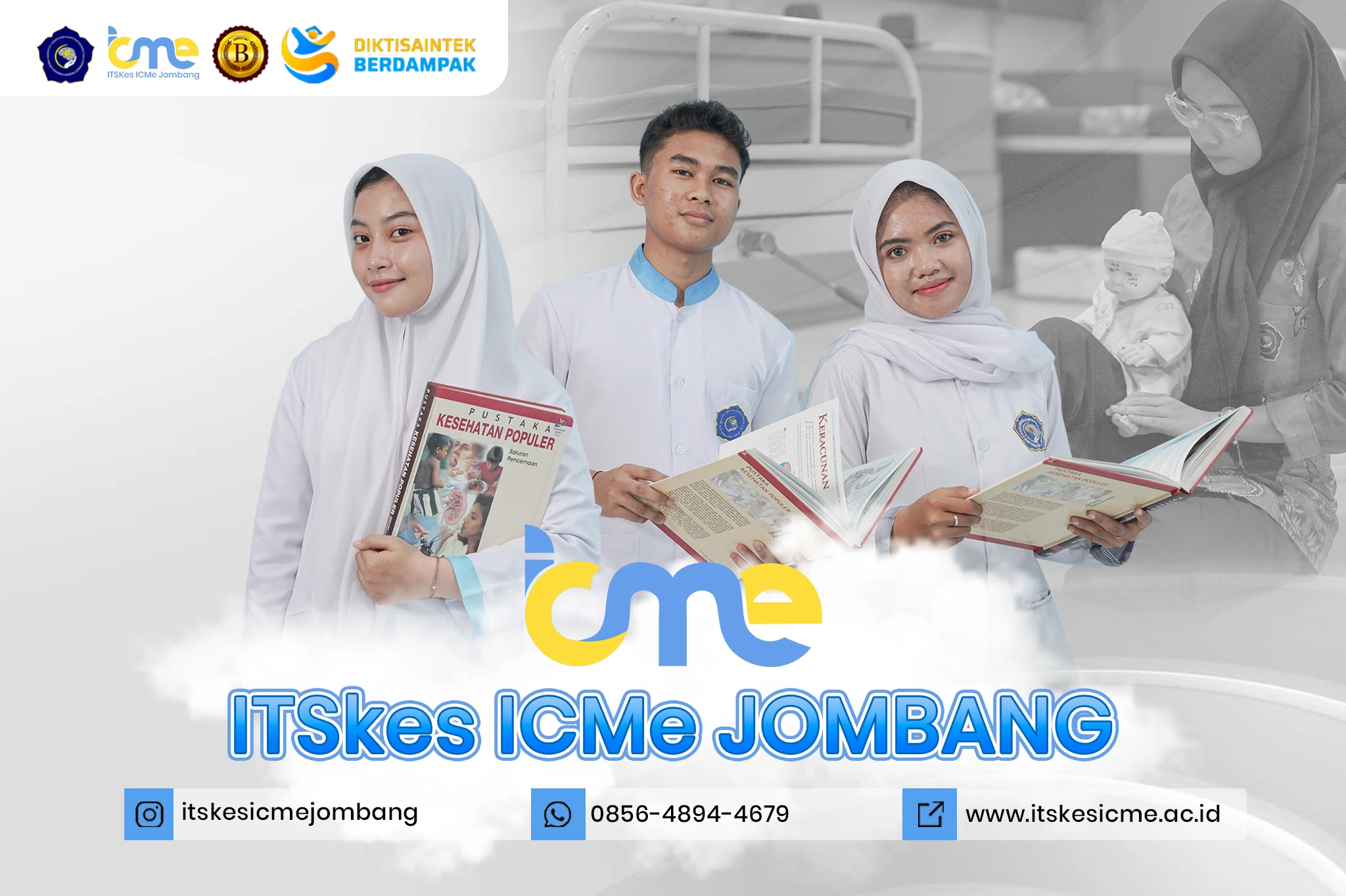 Institut kebidanan Favorit di Jawa Timur – ITSKes ICMe Jombang. Program D3, S1, dan Profesi Bidan, biaya terjangkau, dan peluang kerja luas.