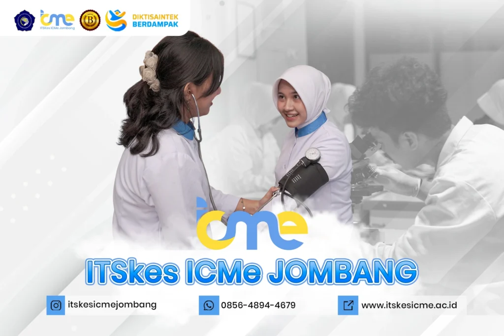 Kampus kesehatan terbaik Bojonegoro–ITSKes ICMe Jombang hadir dengan program kesehatan dan teknologi dengan kesempatan kerja ke luar negeri.