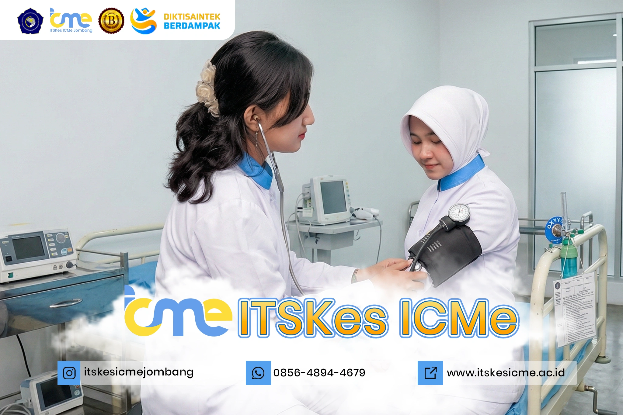 Kampus Keperawatan di Jawa Timur – ITSKes ICMe Jombang, prodi keperawatan, kebidanan. Biaya terjangkau dan peluang kerja diluar negeri.