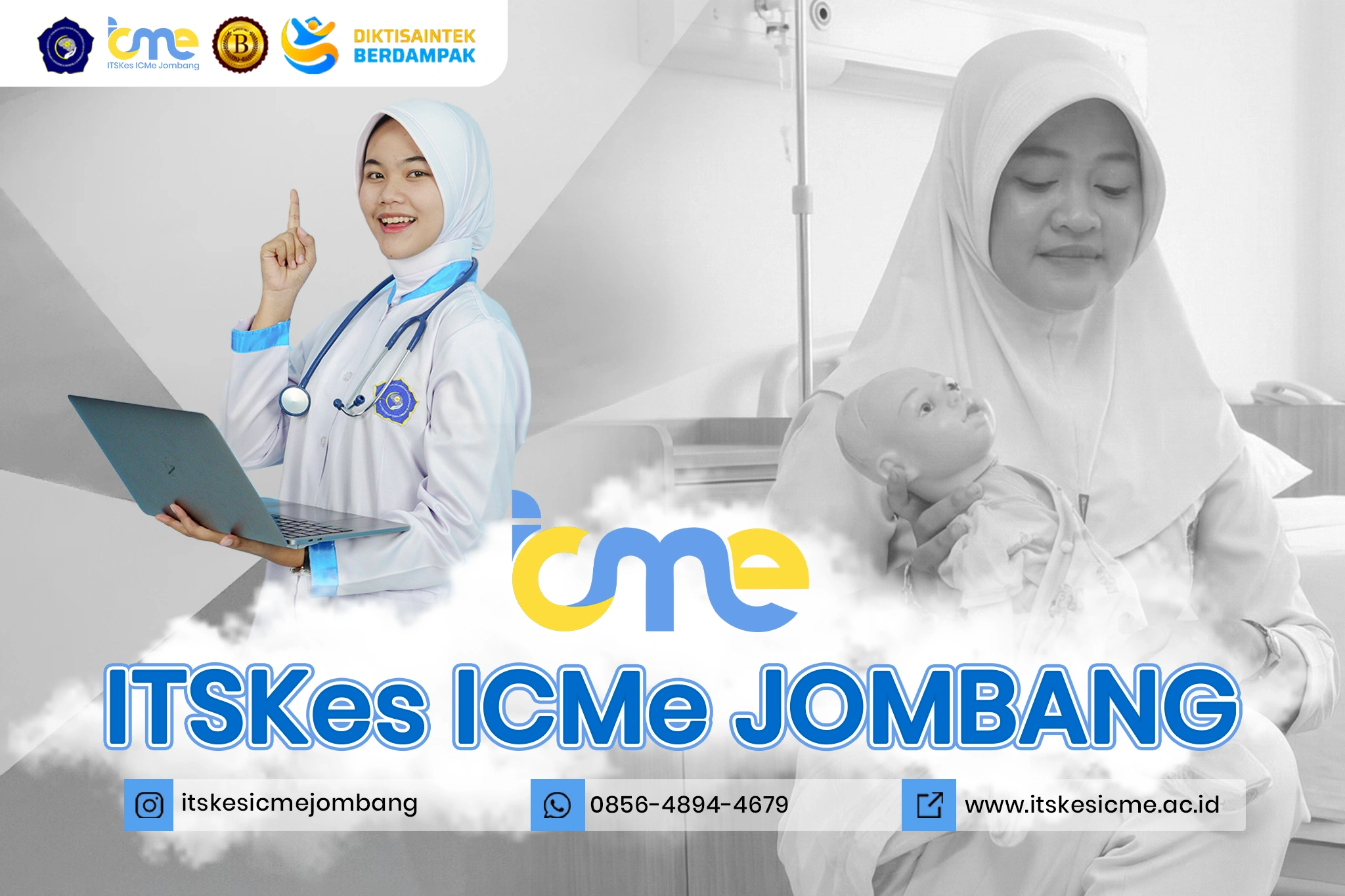 Kampus Kebidanan Terpercaya di Jawa Timur – ITSKes ICMe Jombang, prodi keperawatan, kebidanan. Biaya terjangkau dan peluang kerja tinggi.