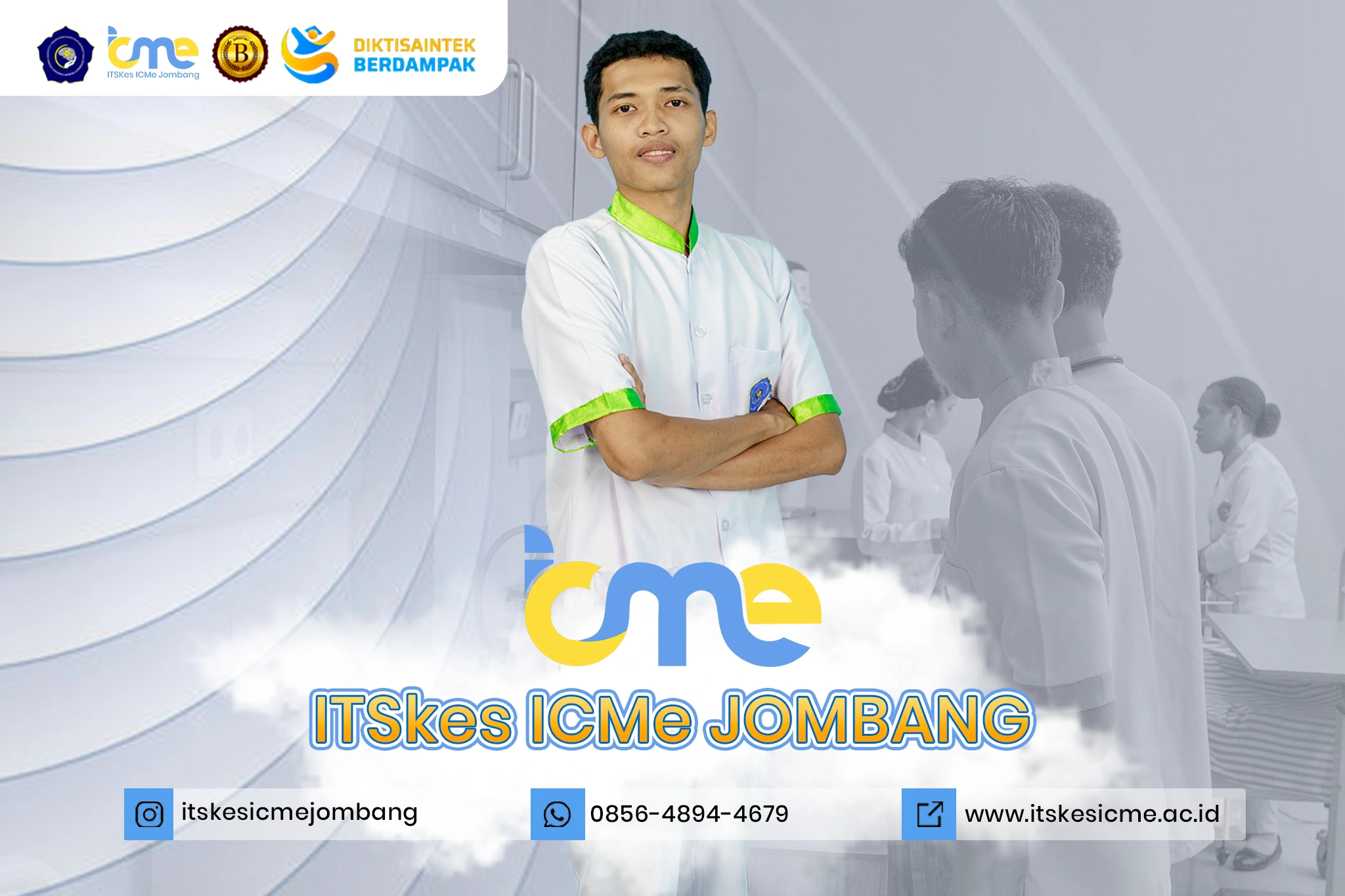 Sekolah Keperawatan di Jawa Timur – ITSKes ICMe Jombang dengan program keperawatan, kebidanan, dan TLM dengan biaya terjangkau.