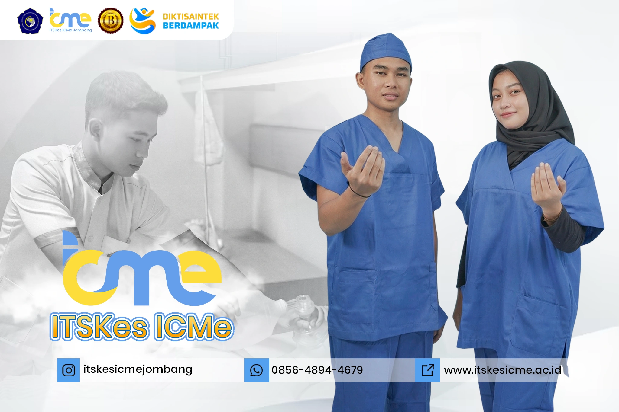 Institut kebidanan Terbaik di Jawa Timur – ITSKes ICMe Jombang. Program D3, S1, dan Profesi Bidan, biaya terjangkau dan peluang kerja luas.