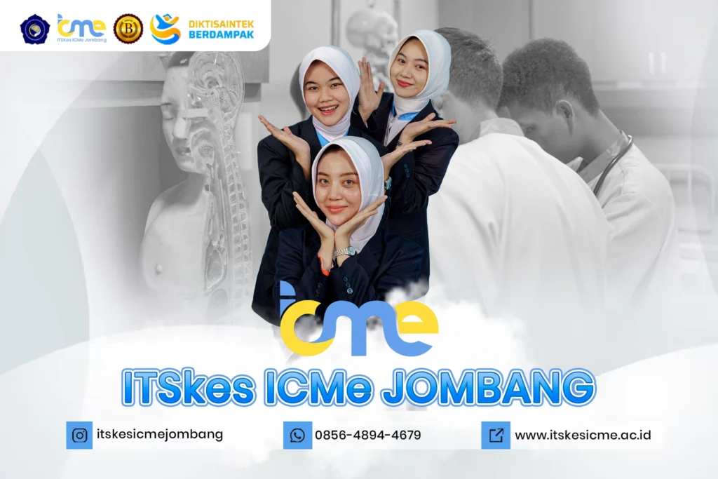 Kampus kebidanan terbaik Kediri – ITSKes ICMe Jombang dengan program S1 Kebidanan, Profesi Bidan, dan peluang kerja luas.