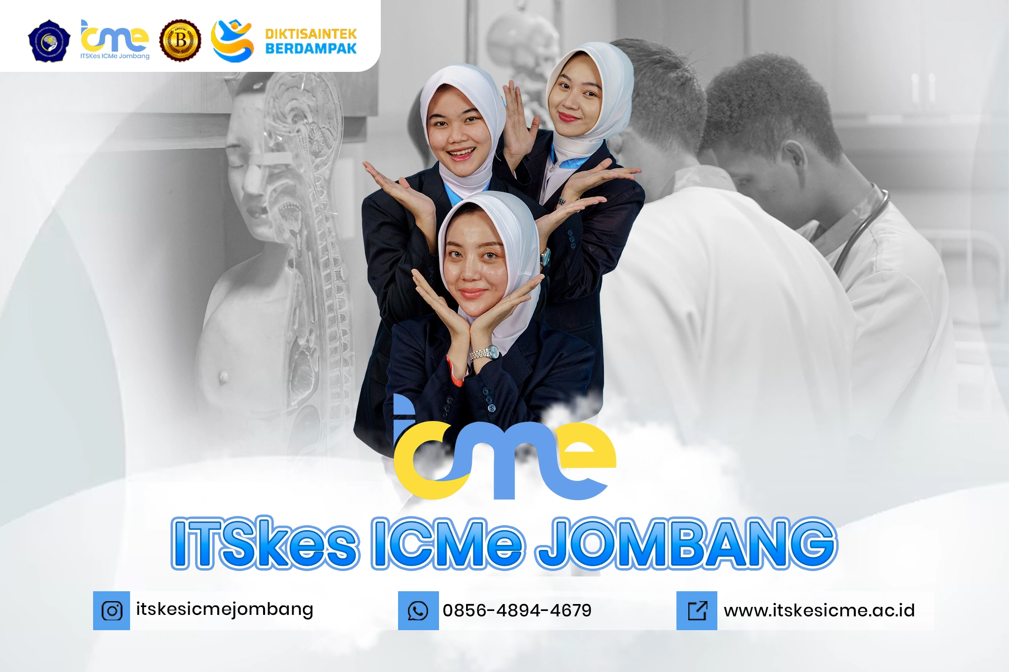 Sekolah Keperawatan Pilihan di Jawa Timur – ITSKes ICMe Jombang dengan program keperawatan, kebidanan, dan TLM dengan biaya terjangkau.