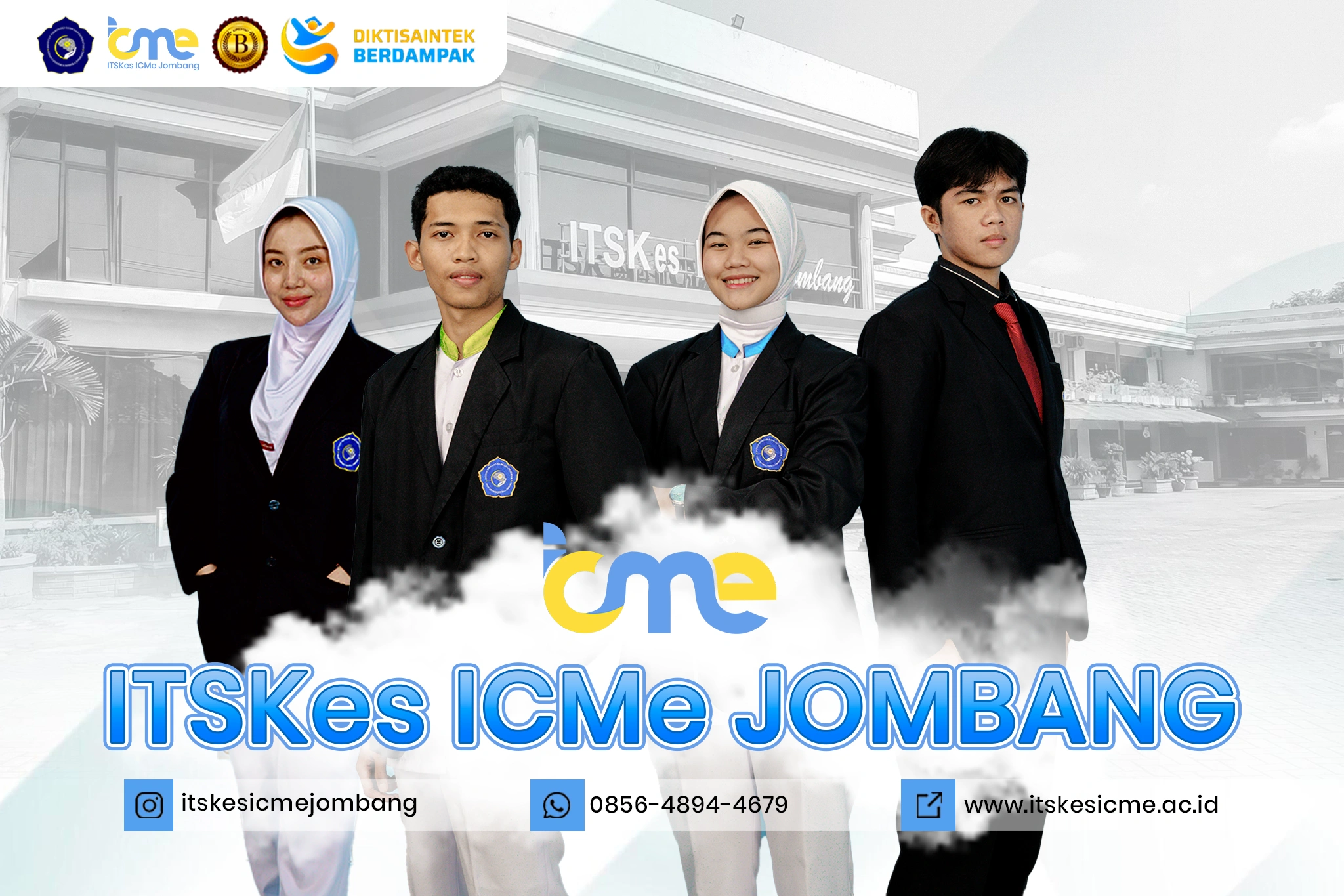 ITSKes ICMe milki S1 Keperawatan dan Profesi Ners Akreditasi Unggul dengan SK 0279/LAM-PTKes/Akr/Sar/V/2026 dan 0280/LAM-PTKes/Akr/Pro/V/2026.