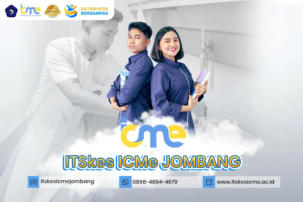 Simak persyaratan, cara pendaftaran, program studi, dan informasi PMB ITSKes ICMe Jombang Tahun Akademik 2026/2027.